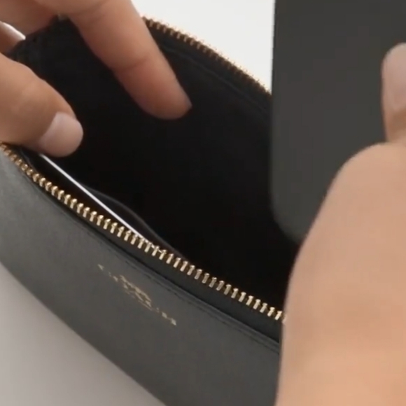 Coach X Disney Corner Zip Wristlet With Wink Mickey Mouse - Picture 4 of 7